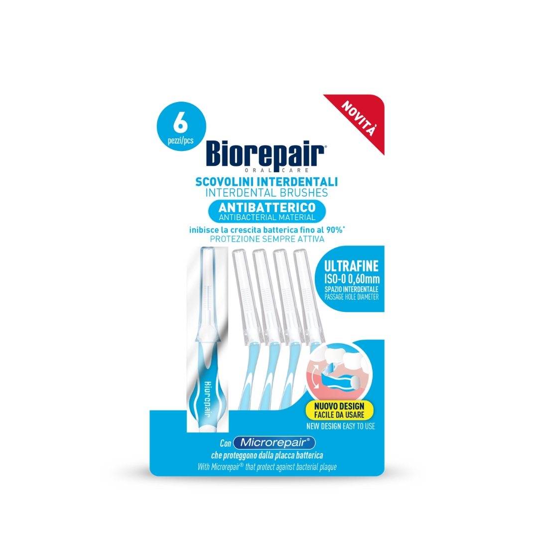 image - 974918118 - BIOREPAIR SCOVOLINO INTERDENTALE ANTIBATTERICO ULTRAFINE CON MICROREPAIR 6 PEZZI - 4706918_1.jpg