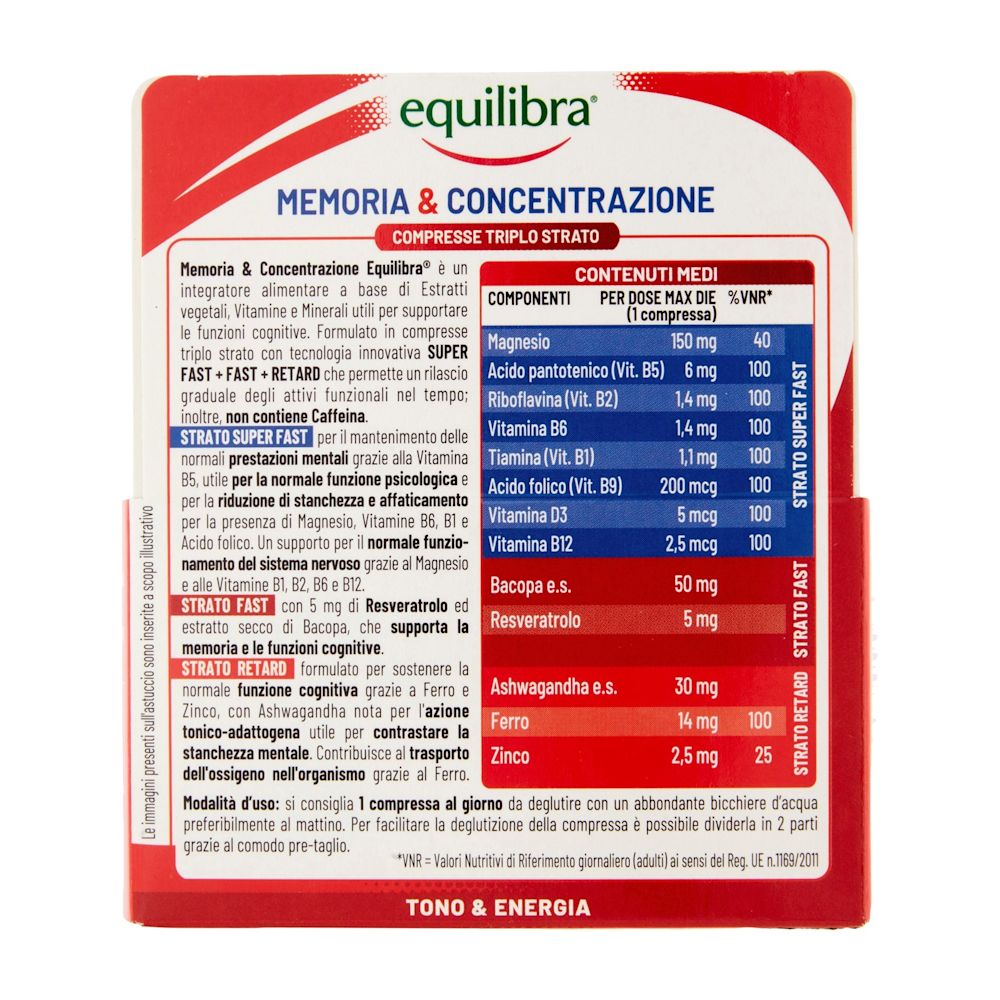 989052838 - EQUILIBRA MEMORIA & CONCENTRAZIONE 30 COMPRESSE TRIPLO STRATO - 4797407_3.jpg