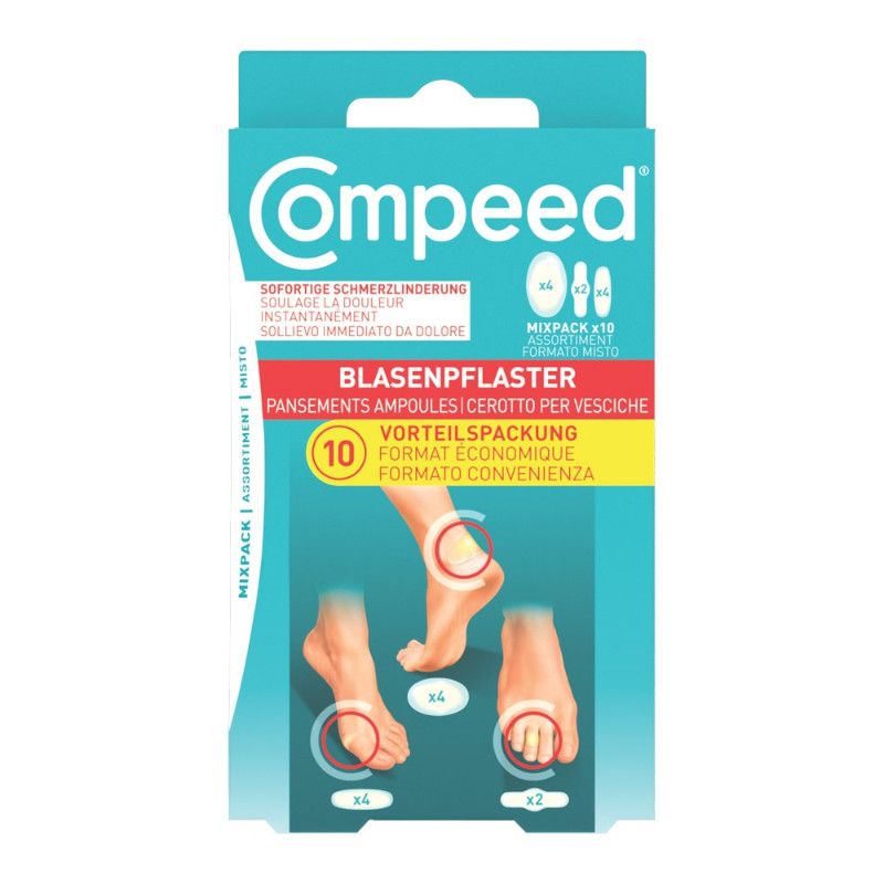 Compeed Cerotti Vesciche Medi Misti 10 Pezzi