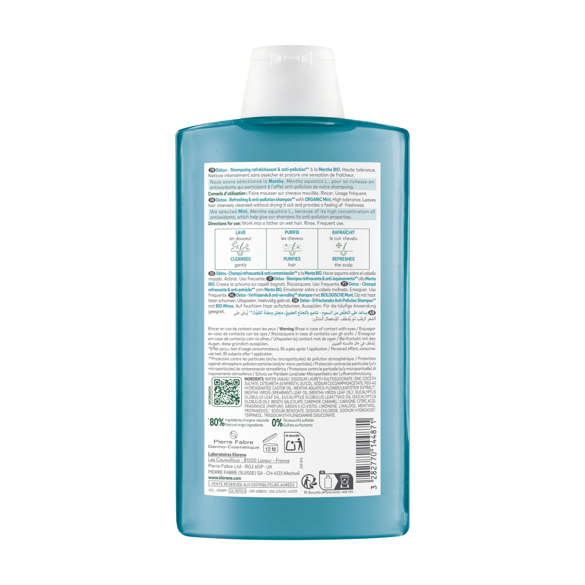 image - 981391067 - KLORANE SHAMPOO ALLA MENTA ACQUATICA 400 ML - 4707959_4.jpg