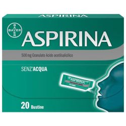 004763544 - Aspirina Granulato con 500mg Acido Acetilsalicilico contro Mal di Testa e Dolore 20 Buste - 7831761_2.jpg