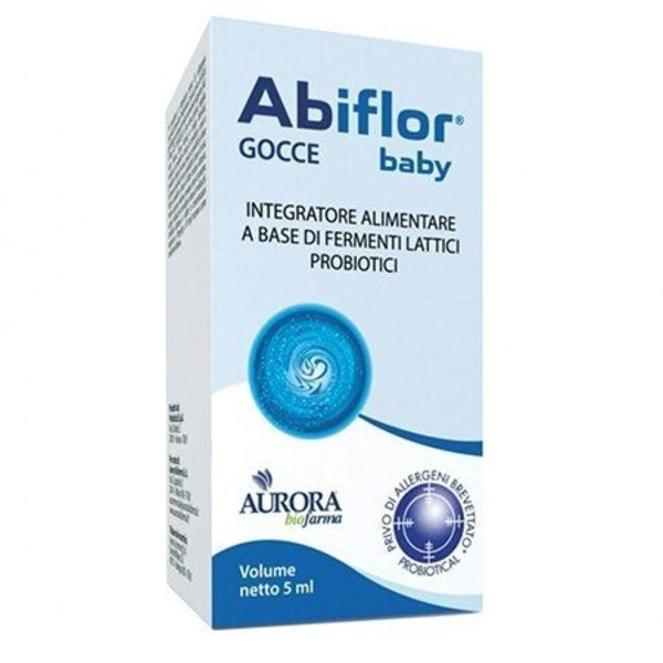 Abiflor Baby Integratore Di Fermenti Lattici Gocce 5ml