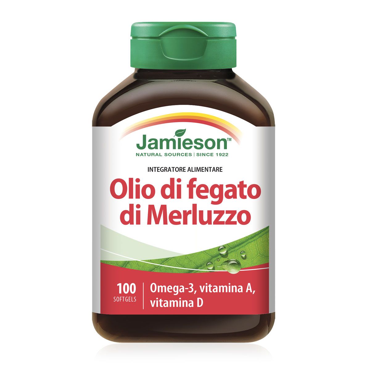 Jamieson Olio Di Fegato Merluzzo 100 Perle