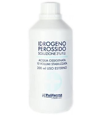 Acqua Ossigenata Disinfettante 250 ml, per Igiene della Pelle - Top Farmacia Acqua Ossigenata Disinfettante 250 ml, per Igiene della Pelle - Top Farmacia