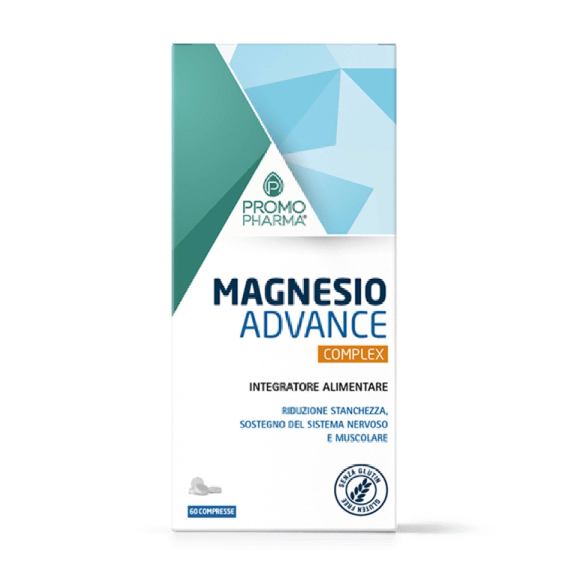 Magnesio Advance Complex Integratore Contro Stanchezza 60 Compresse