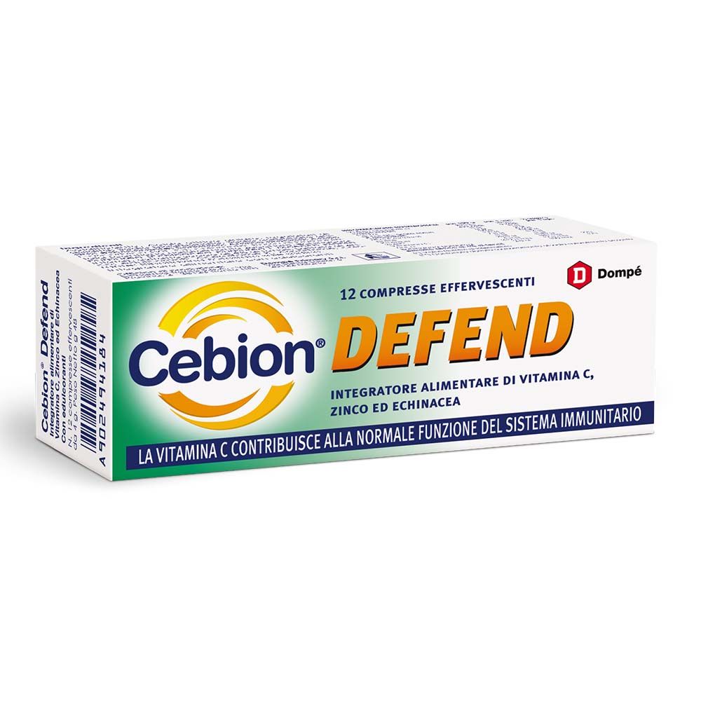 Cebion Defend Integratore 12 Compresse Effervescenti