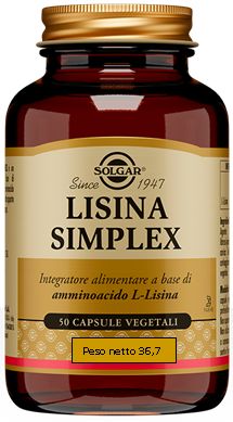 940405905 - Solgar Lisina Simplex Integratore di Aminoacidi 50 capsule - 4710102_2.jpg