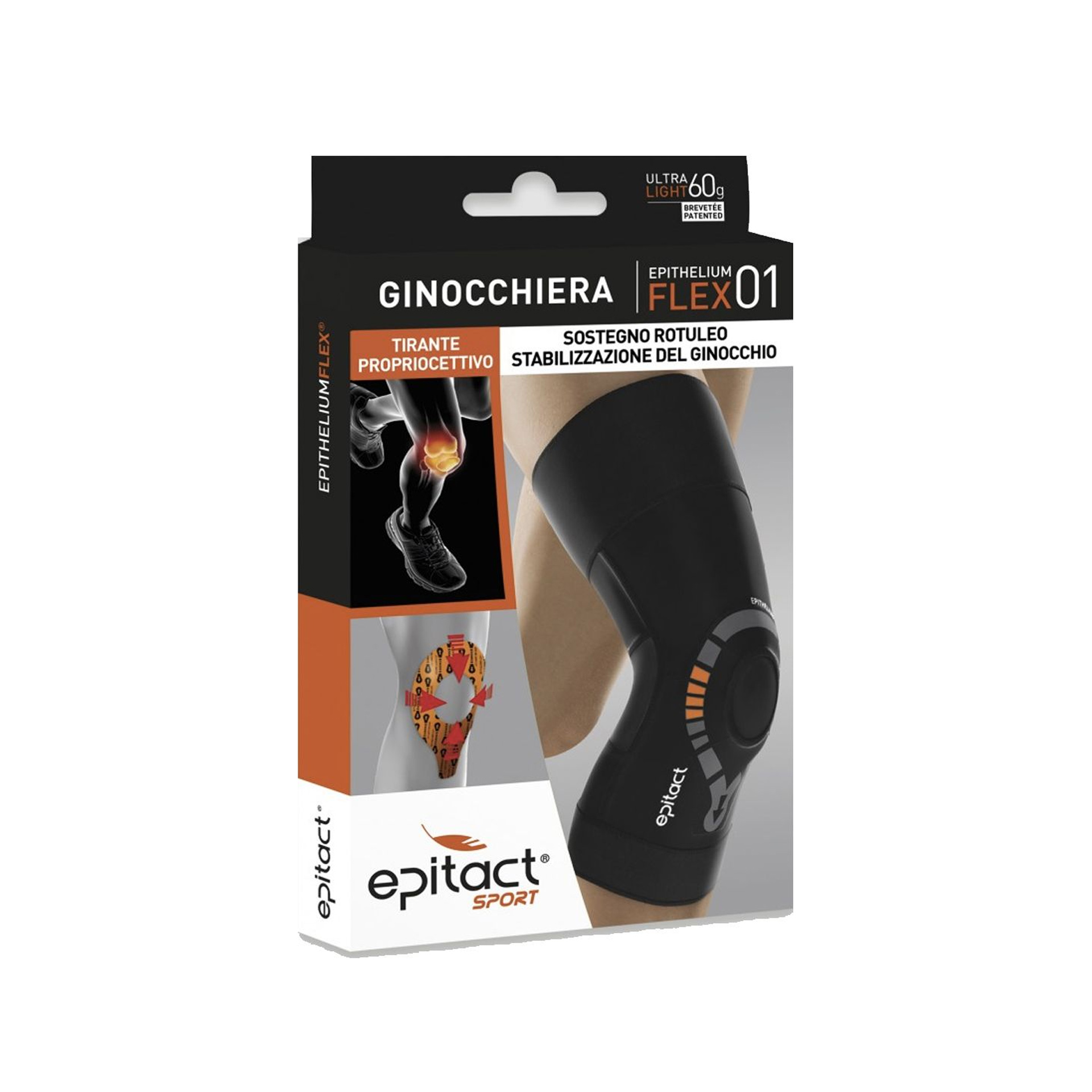 Epitact Sport Ginocchiera Flex M 1 Pezzo