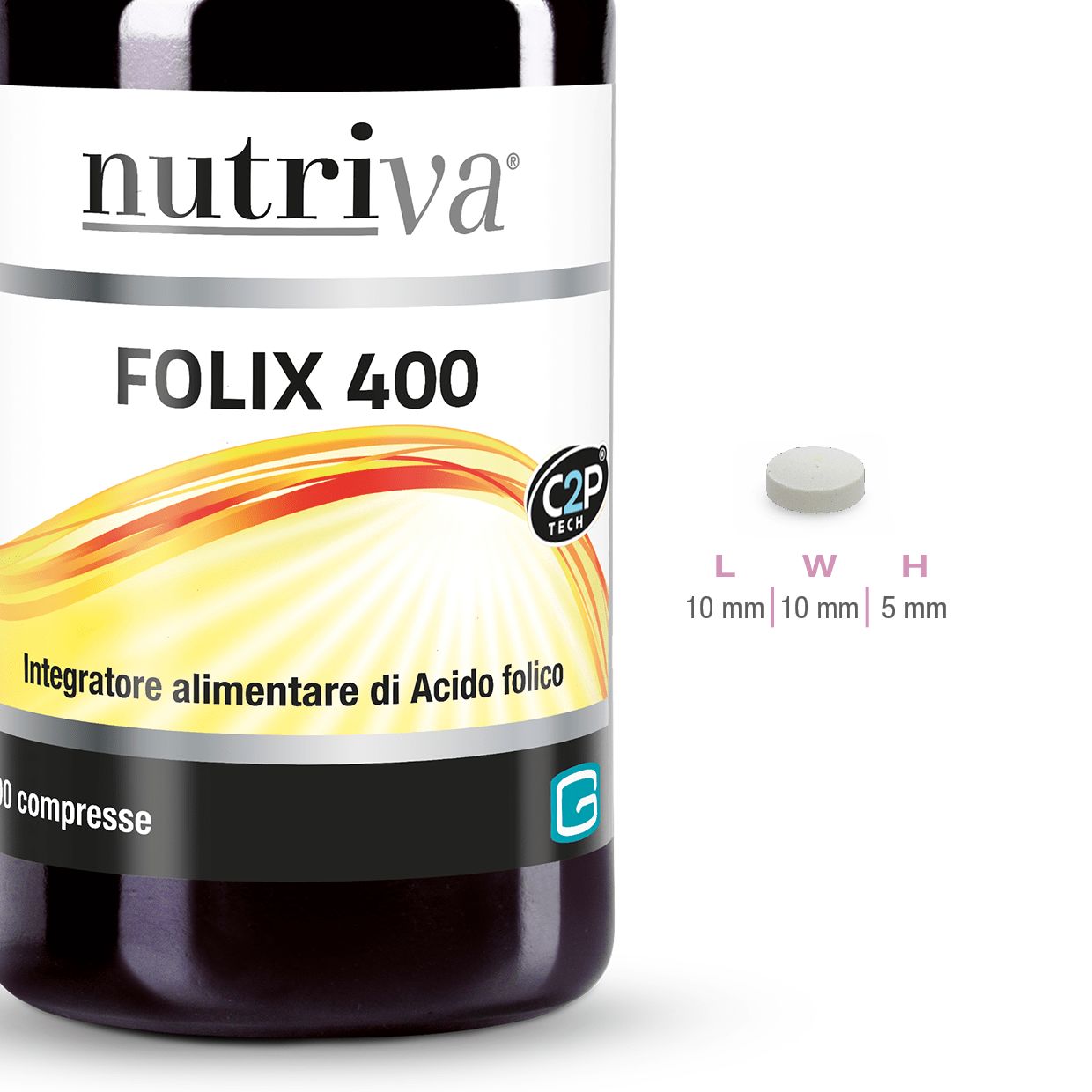 922284738 - Nutriva Folix 400 100 Compresse - 4717982_3.jpg