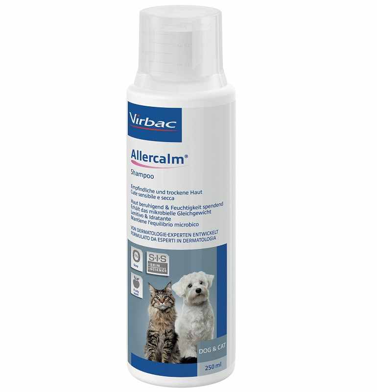 Virbac Allercalm Shampoo Cani E Gatti Cute Sensibile 250ml