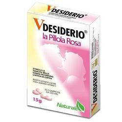 V Desiderio Pillola Rosa Integratore 30 Compresse