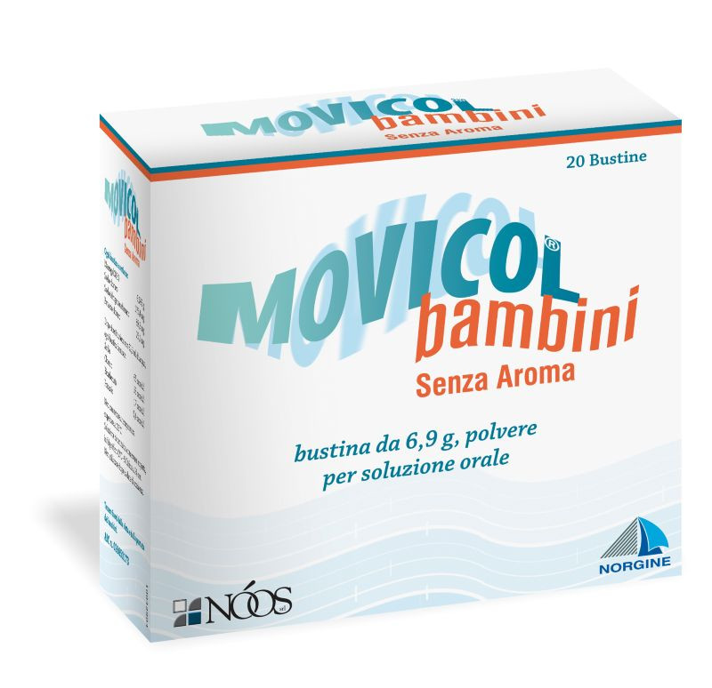 Movicol Senza Aroma Trattamento stipsi Bambini 20 Bustine