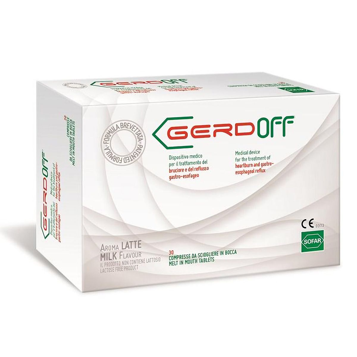 Sofar Gerdoff Gusto Latte Reflusso Gastro-esofageo 30 Compresse