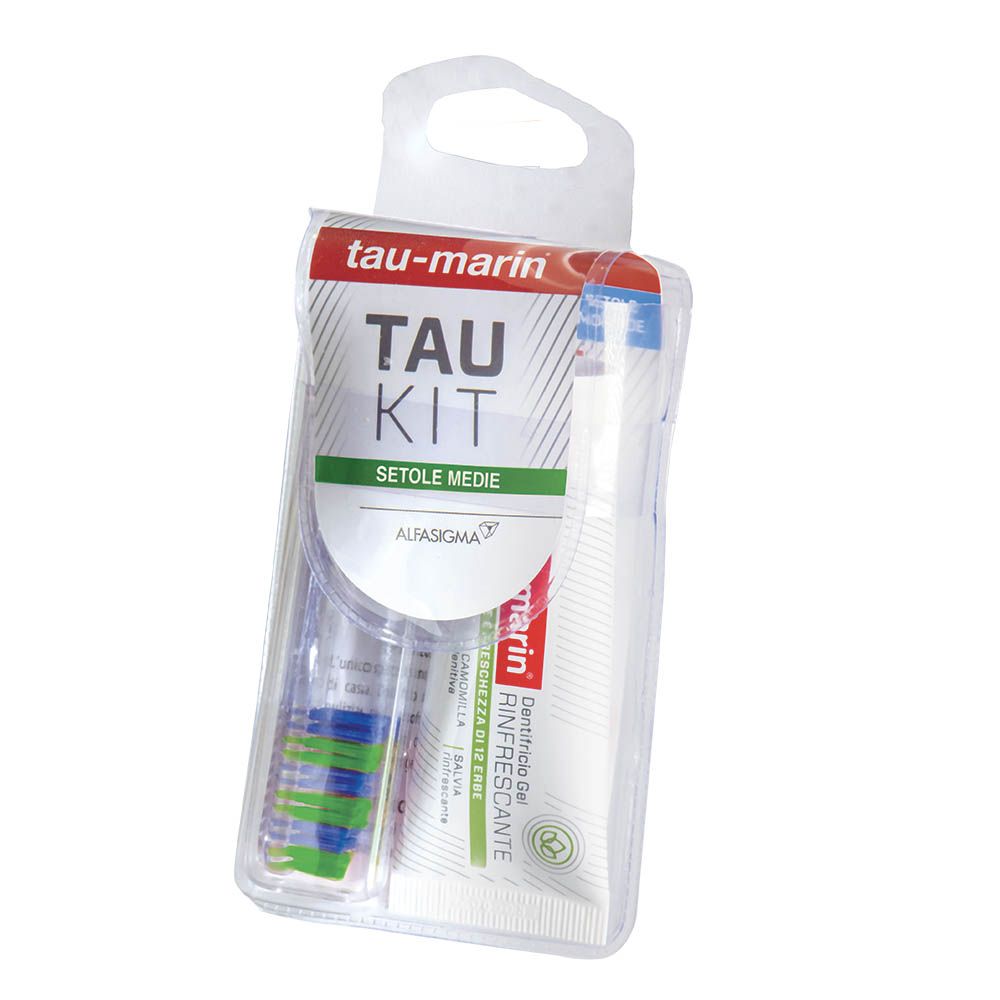 Tau-marin Tau Kit Spazzolino E Dentifricio