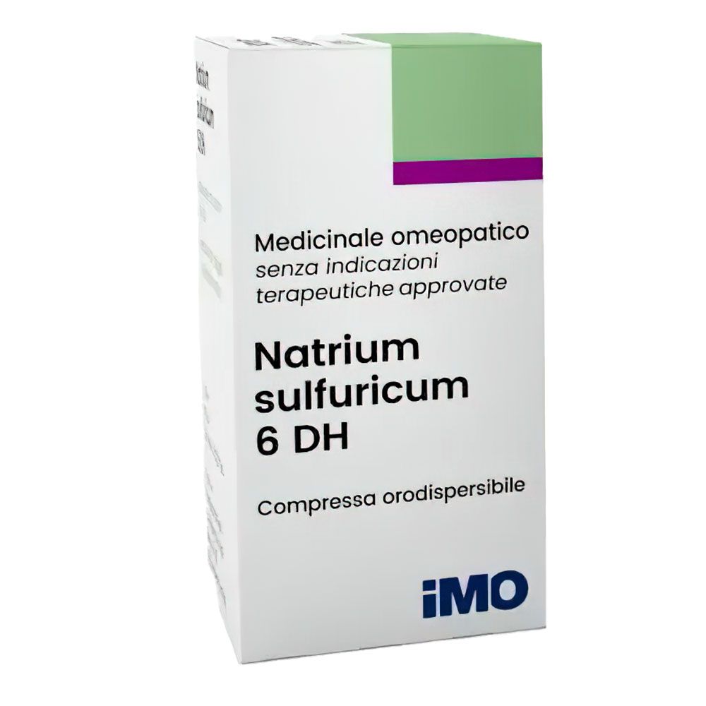 Imo Natrium Sulfuricum 6dh 200 Compresse