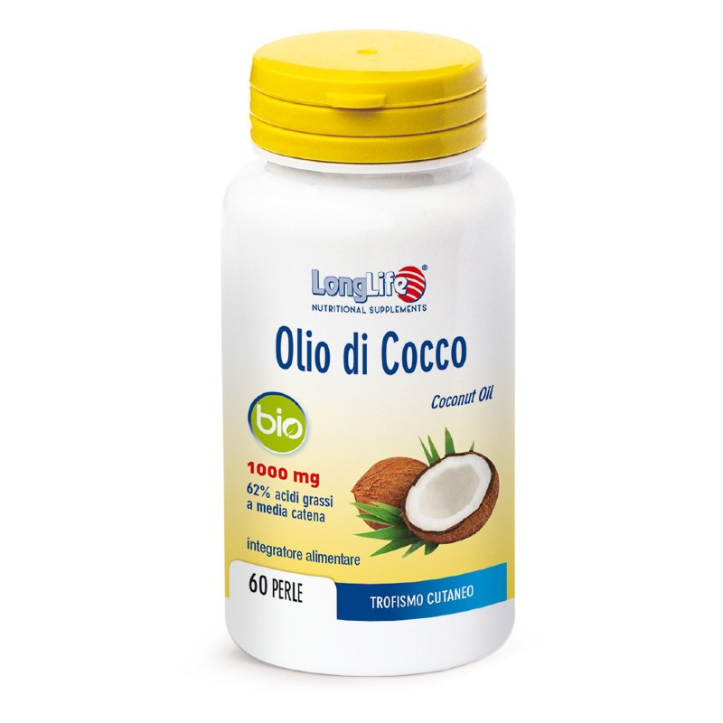 Longlife Olio Cocco Bio 60 Perle