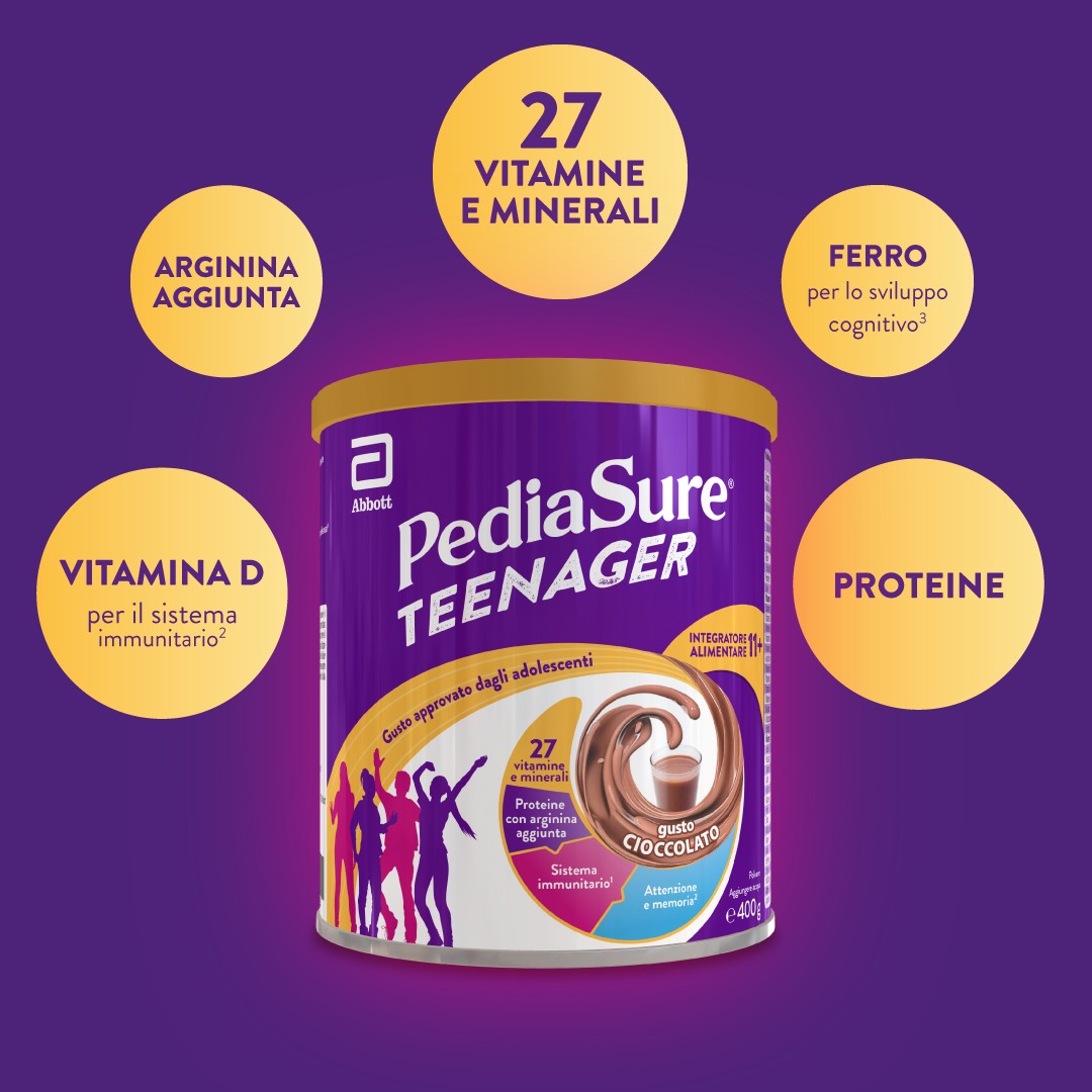 image - 988128942 - PEDIASURE TEENAGER CIOCCOLATO 400 G - 4776931_3.jpg