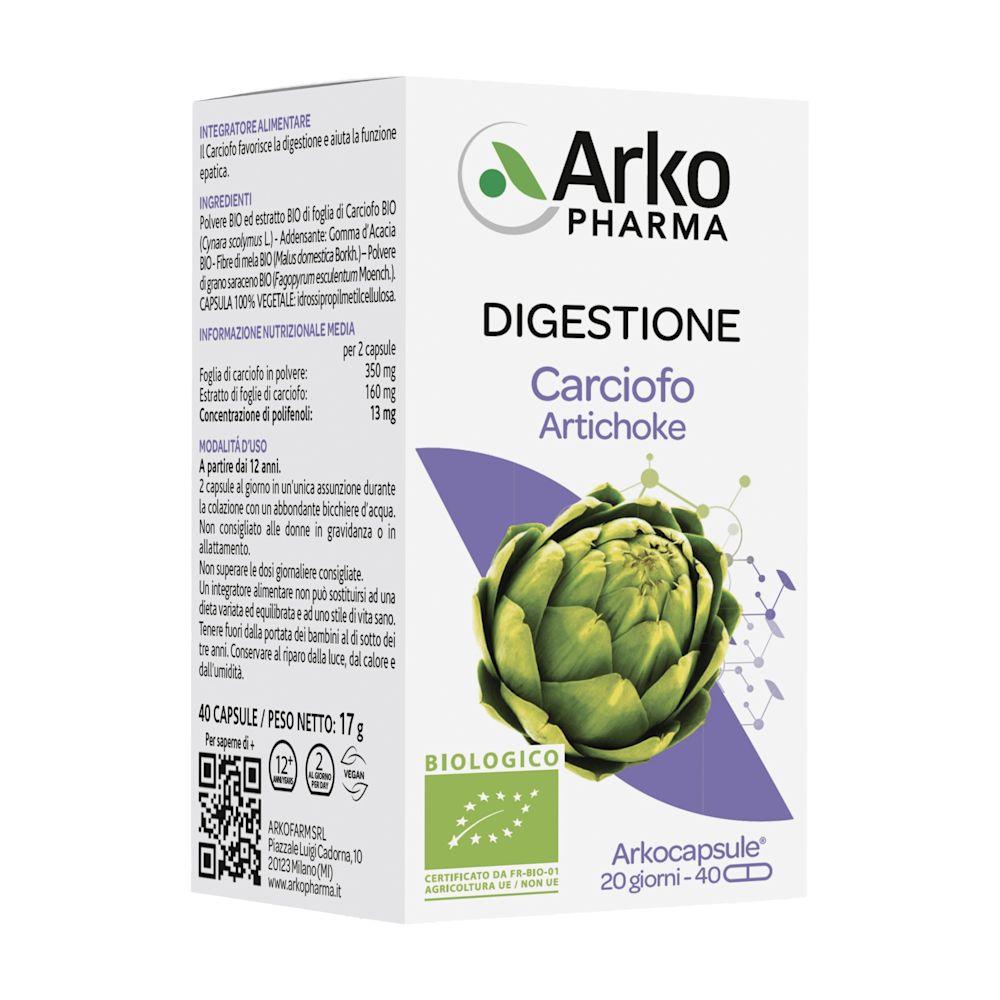 image - 978592261 - ARKO CAPSULE CARCIOFO BIO 40 CAPSULE - 4734809_4.jpg