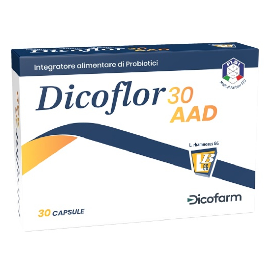 Dicoflor 30 Aad Integratore Di Fermenti Lattici Per Difese E Intestino 30 Capsule