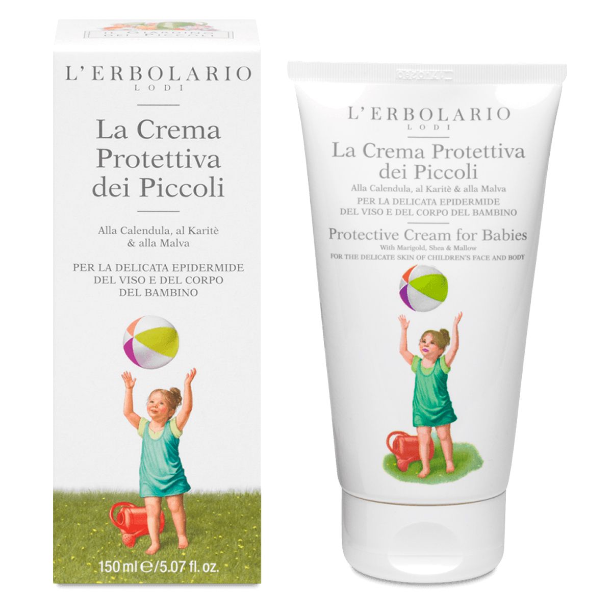 L'erbolario Il Giardino Dei Piccoli La Crema Protettiva 150ml