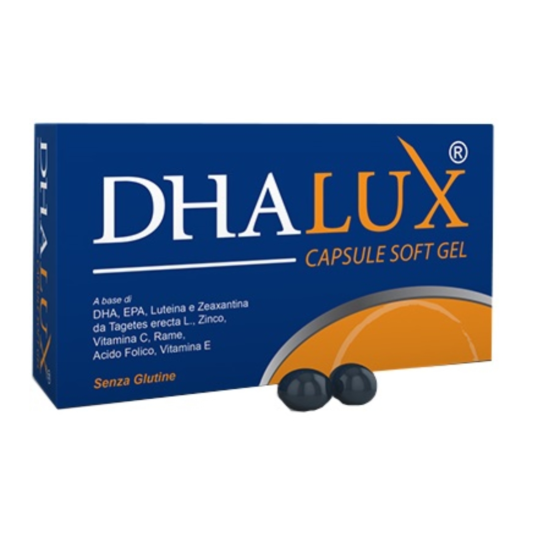 Dhalux Integratore Per Vista 30 Capsule Molli