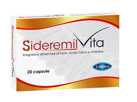 Sideremil Vita Integratore Di Ferro 30 Capsule