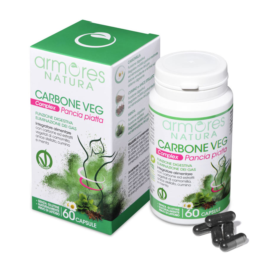 Armores Natura Carbone Vegetale Complex 60 Capsule