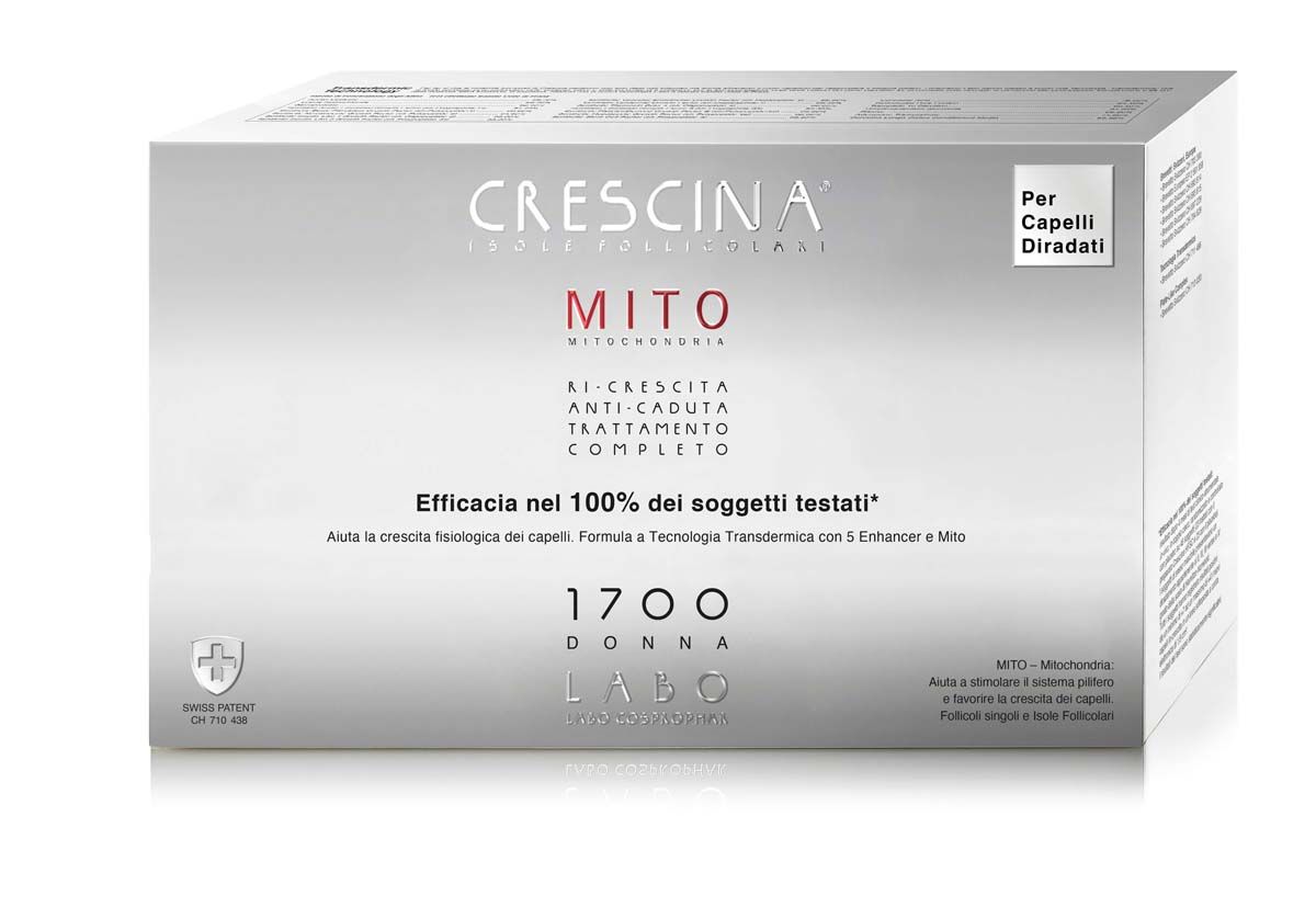 Crescina Mito Isole Follicolari Capelli Donna 1700 20+20 Fiale