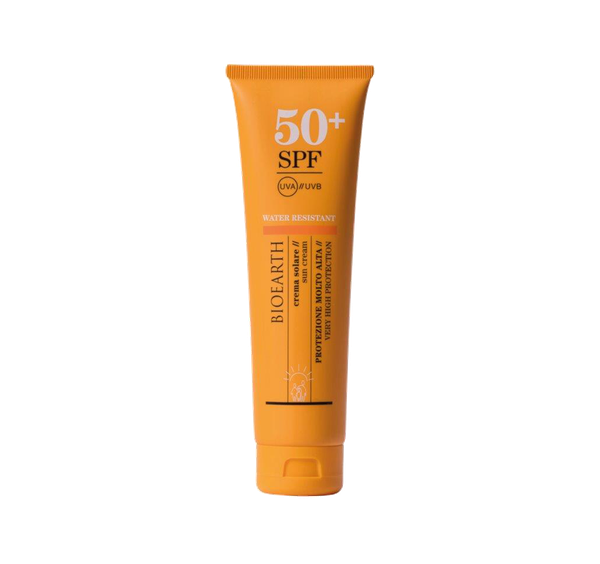 Bioearth Sun Crema Solare SPF 50+ Resistente All'acqua 150ml