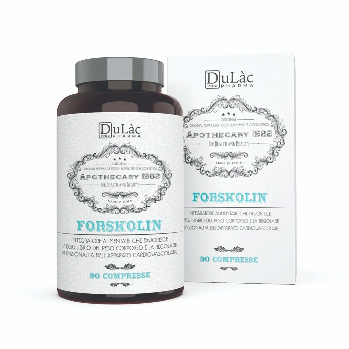 Apothecary Forskolin Integratore Controllo Della Fame 90 Compresse