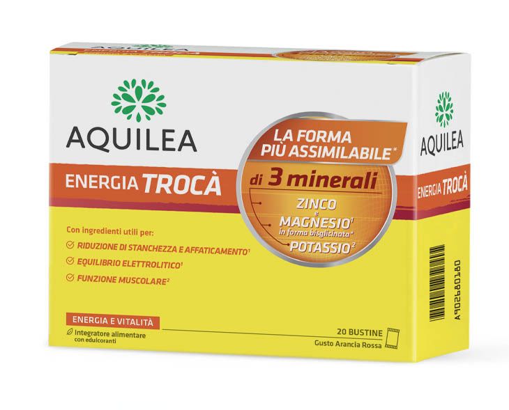 902680180 - Aquilea Energia Trocà Integratore Magnesio e Potassio gusto Arancia Rossa 20 bustine - 7874786_2.jpg