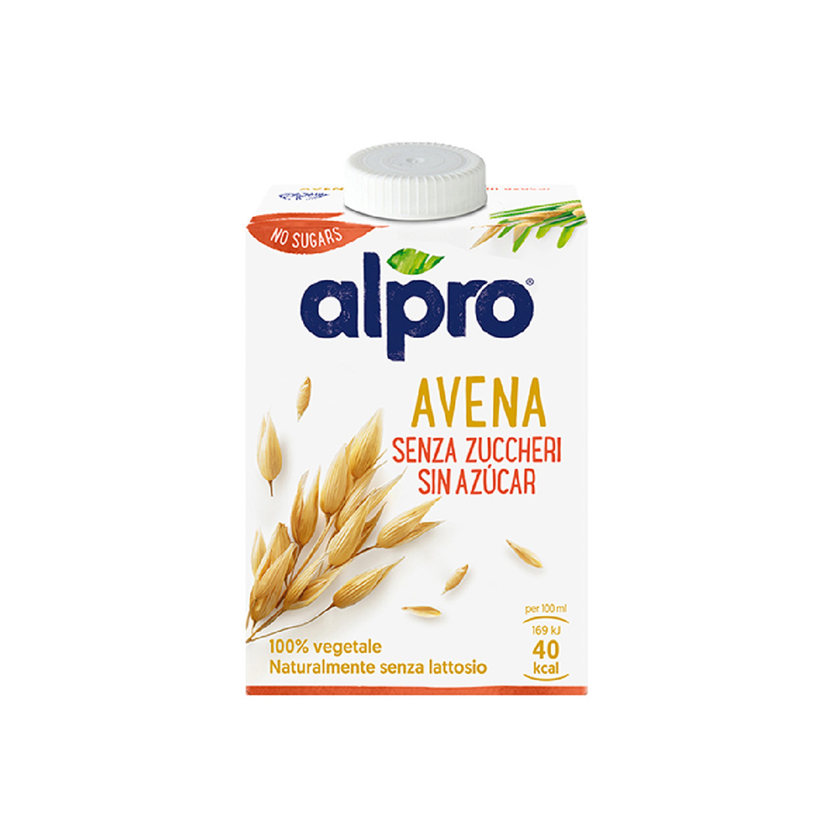 Alpro Bevanda A Base Di Avena Senza Zuccheri 500ml