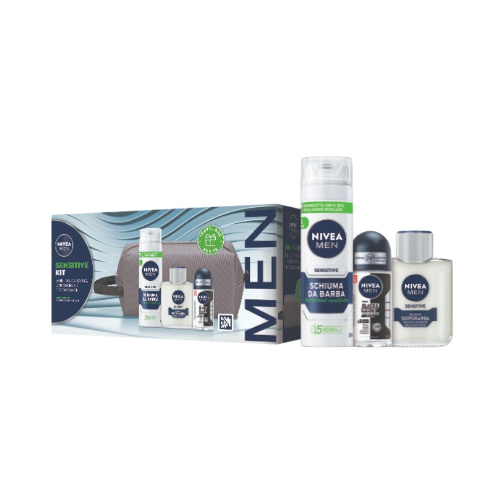 image - 951270521 - NIVEA MEN SENSITIVE KIT 2025 SCHIUMA BARBA 200 ML + BALSAMO BARBA 100 ML + DEO AID BLACK & WHITE ROLL ON 50 ML - 4849908_6.jpg