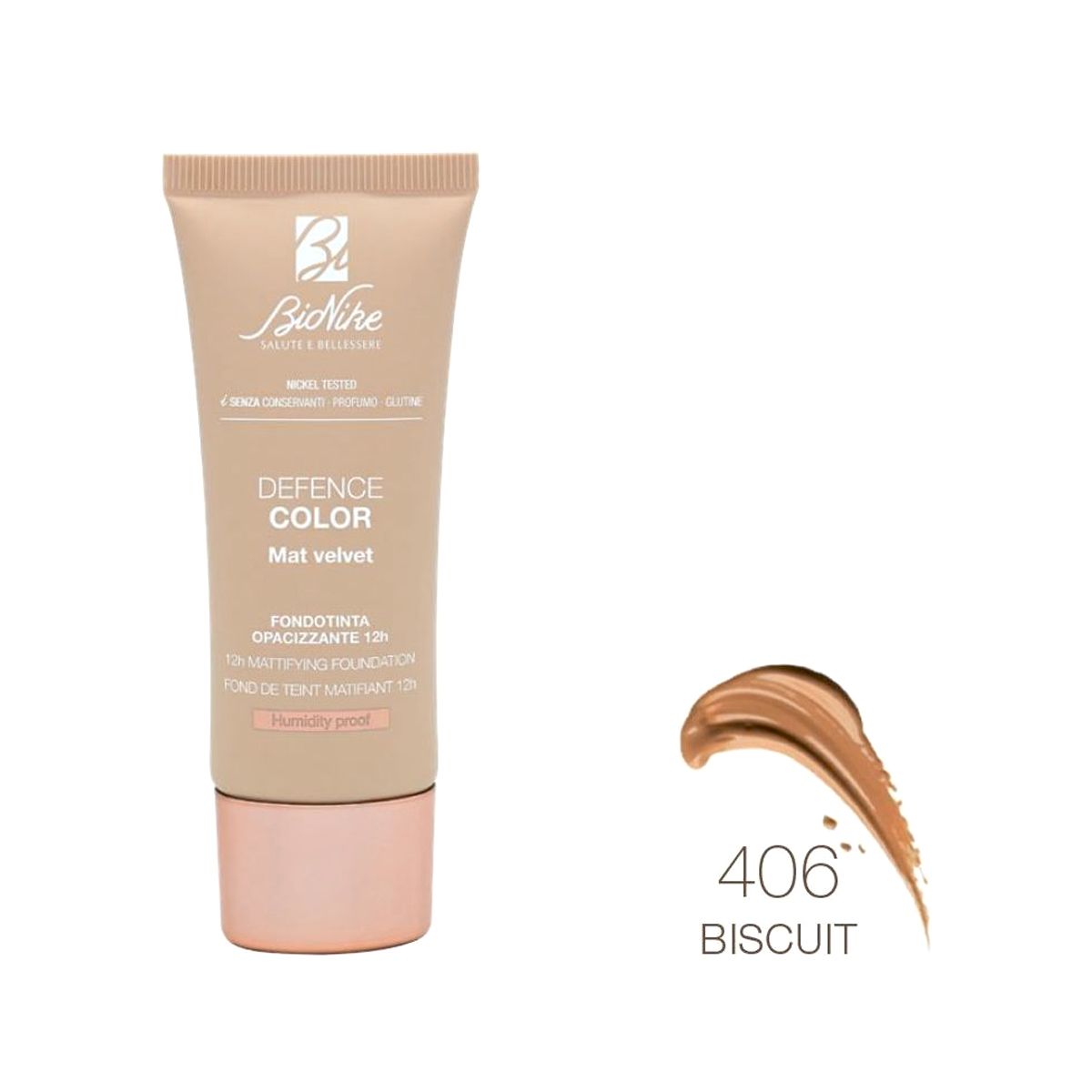 Defence Color Hydra Glow N. 106 Biscuit Bionike 30ml