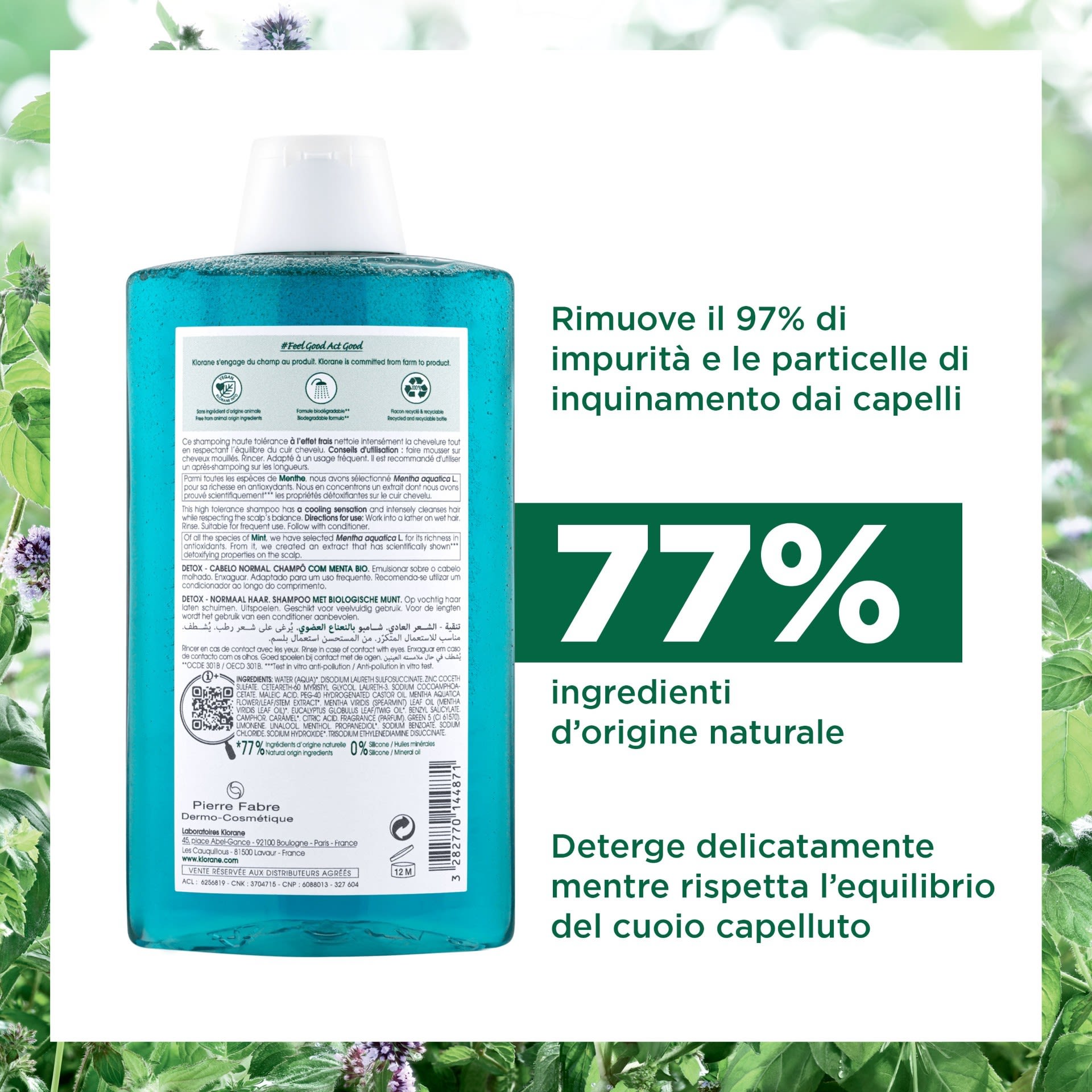 image - 981391067 - KLORANE SHAMPOO ALLA MENTA ACQUATICA 400 ML - 4707959_5.jpg