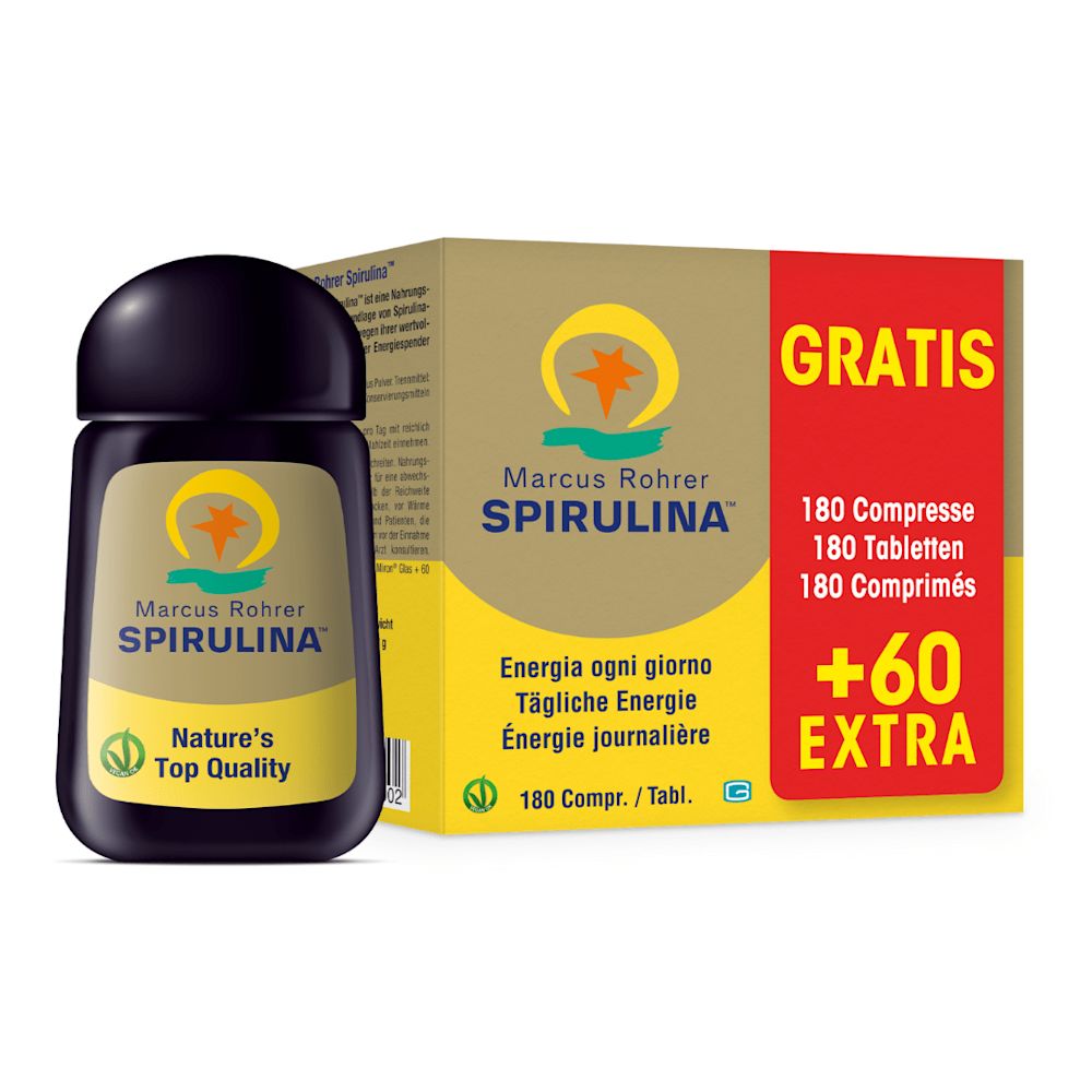 971219670 - Spirulina Marcus Rohrer Integratore multivitaminico 180 compresse - 4728777_2.jpg