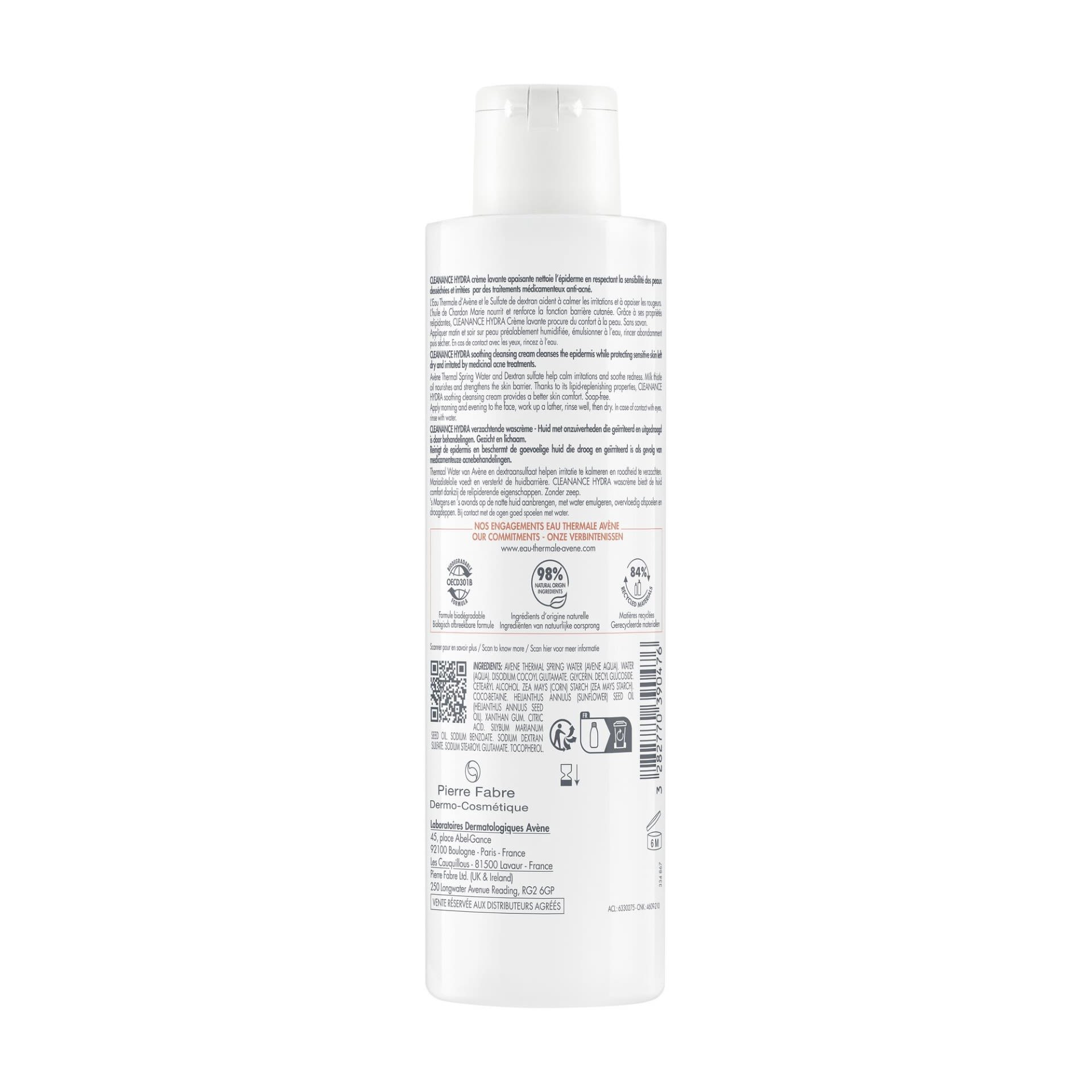 image - 987875667 - AVENE CLEANANCE HYDRA CREMA DETERGENTE NF 200 ML - 4759380_2.jpg