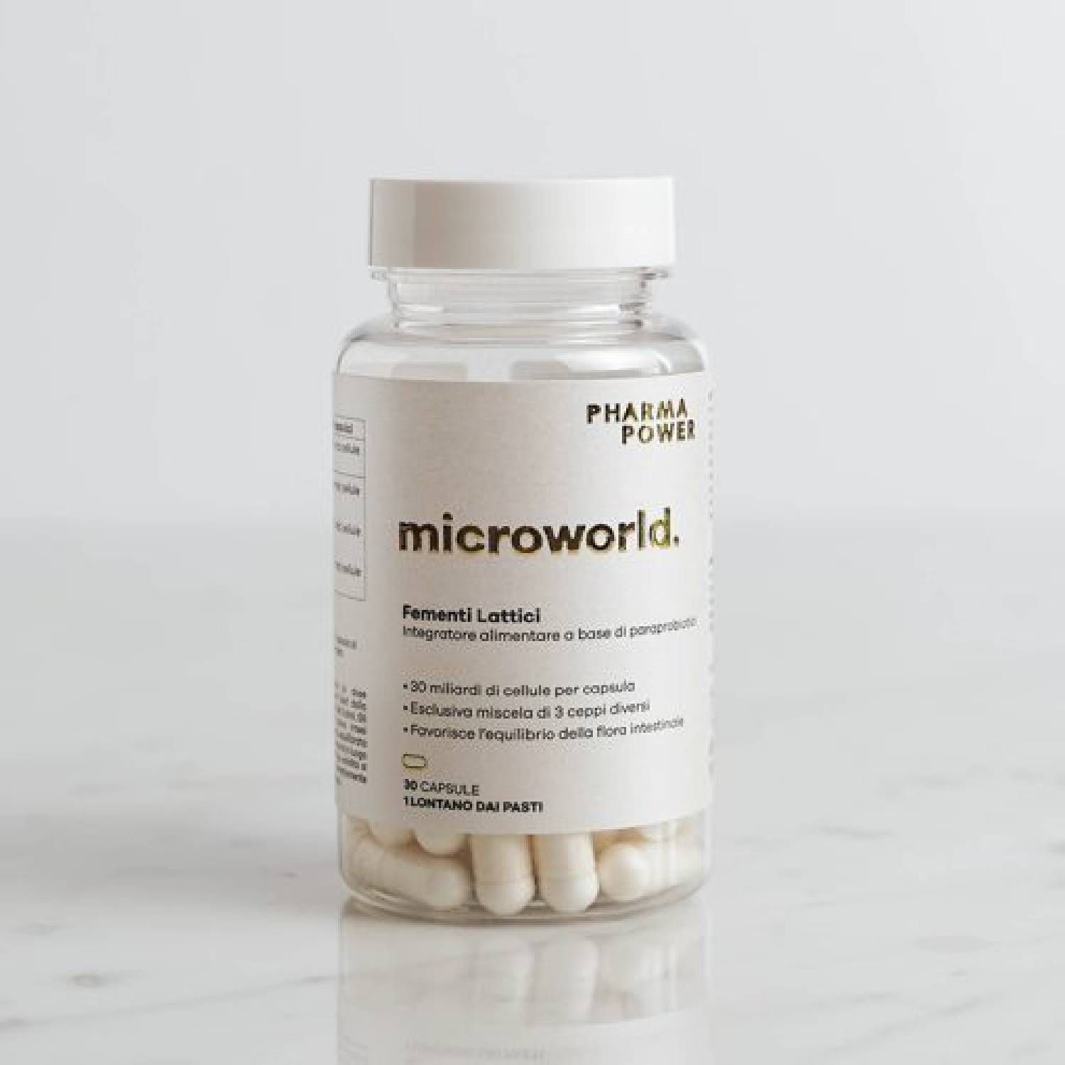 Pharmapower Microworld Integratore Fermenti Lattici 30 Capsule