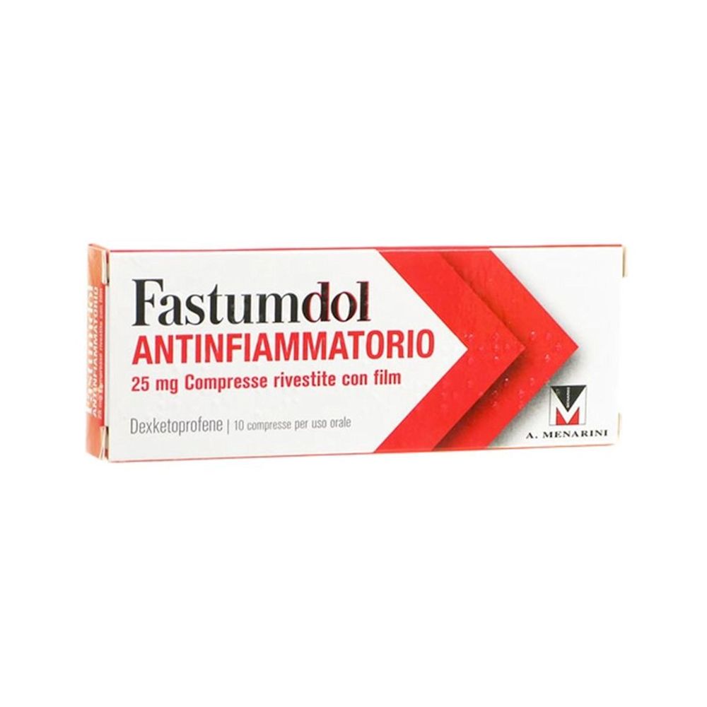 034041347 - Fastumdol 25mg Antinfiammatorio 10 compresse rivestite - 4710053_1.jpg