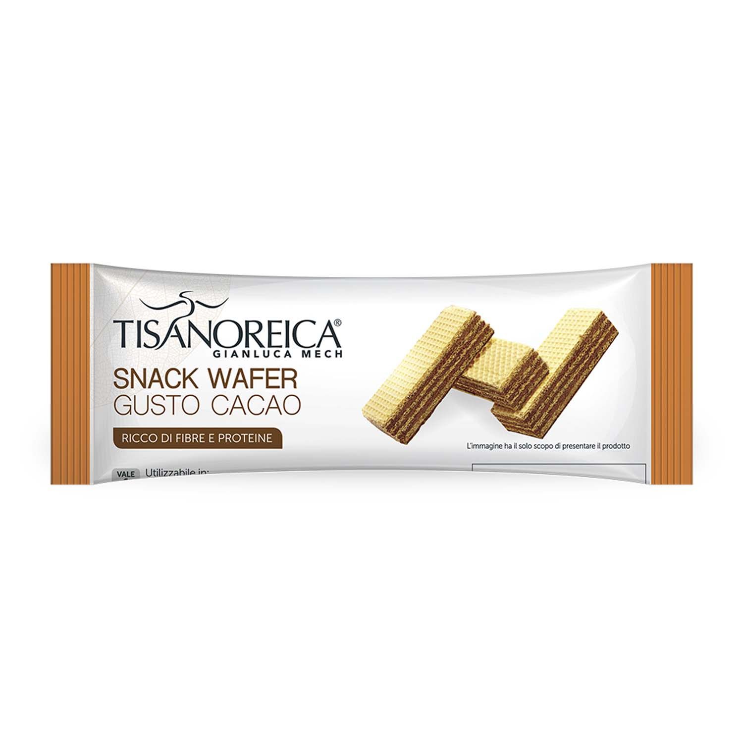 Gianluca Mech Tisanoreica Snack Wafer Gusto Cacao 6x35g