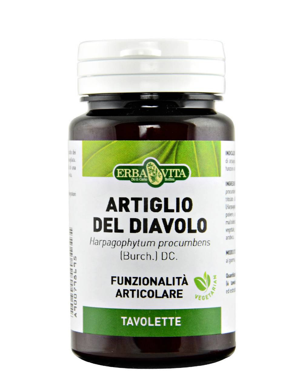 Erba Vita Artiglio Del Diavolo Integratore 125 Tavolette