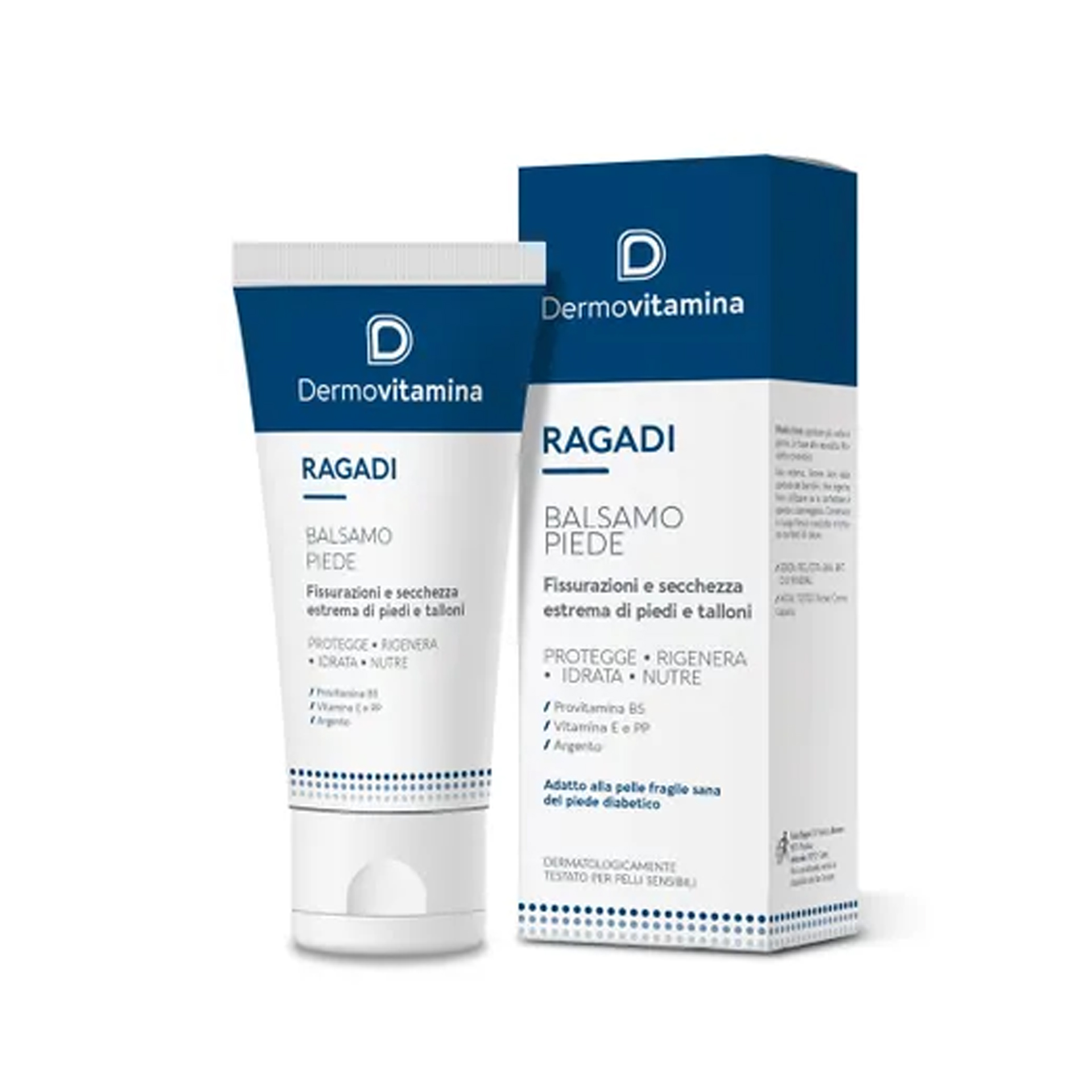 image - 974053415 - DERMOVITAMINA RAGADI PIEDI BALSAMO RIGENERANTE 75 ML - 7891112_1.jpg
