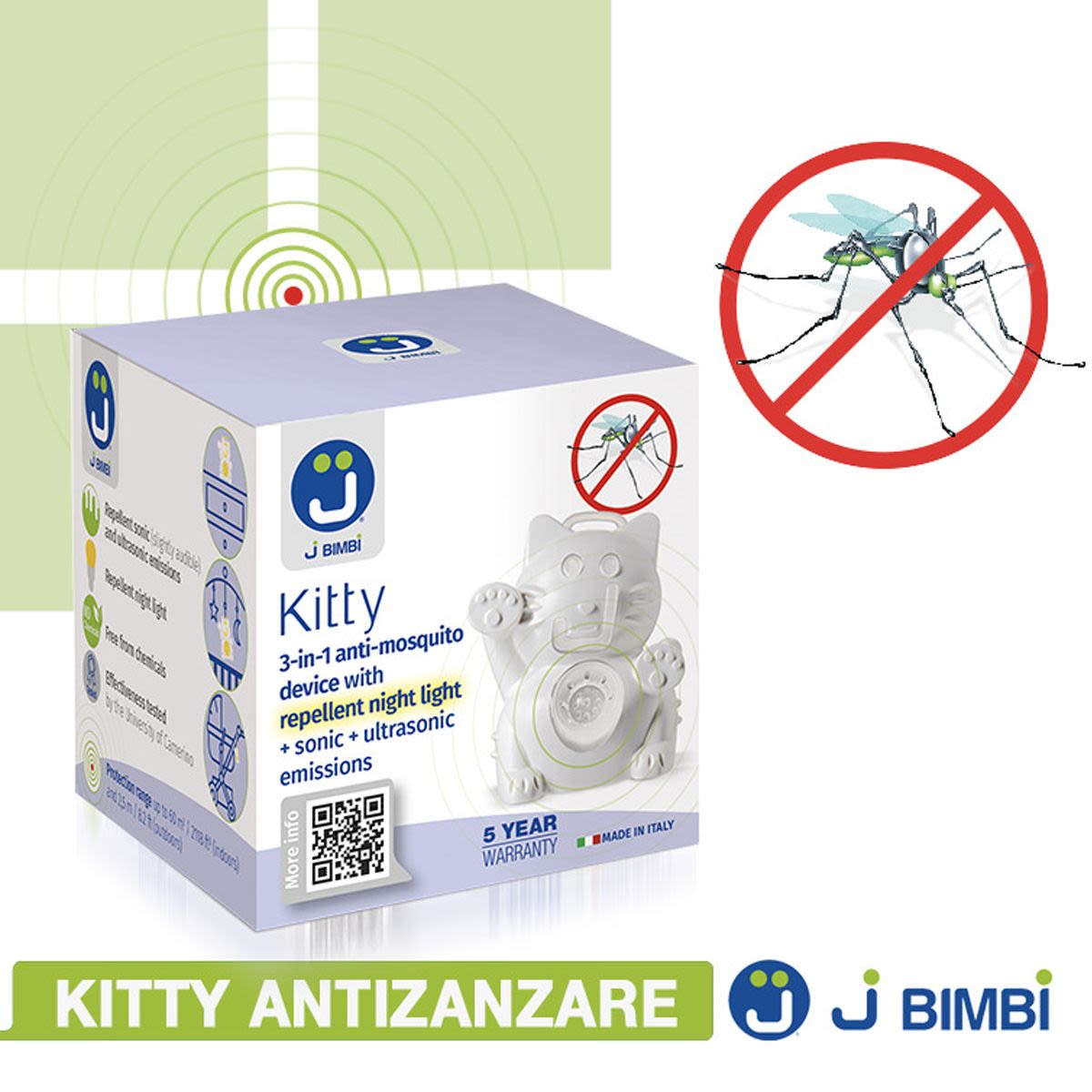 983787692 - J-Bimbi Kitty dispositivo Antizanzare Sonico Portatile - 4740287_4.jpg