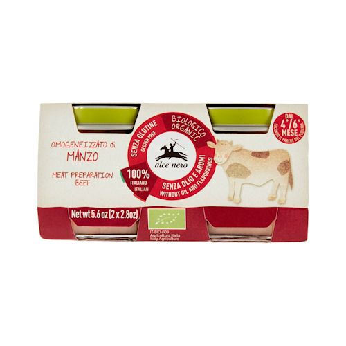image - 924751769 - Omogeneizzato di manzo biologico italiano, ideale per l'alimentazione dei bambini dal 4° mese, senza glutine e conservanti aggiunti. - 4866459_2.jpg
