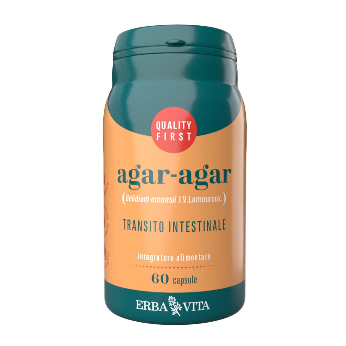 Erba Vita Agar Agar Integratore 60 Capsule