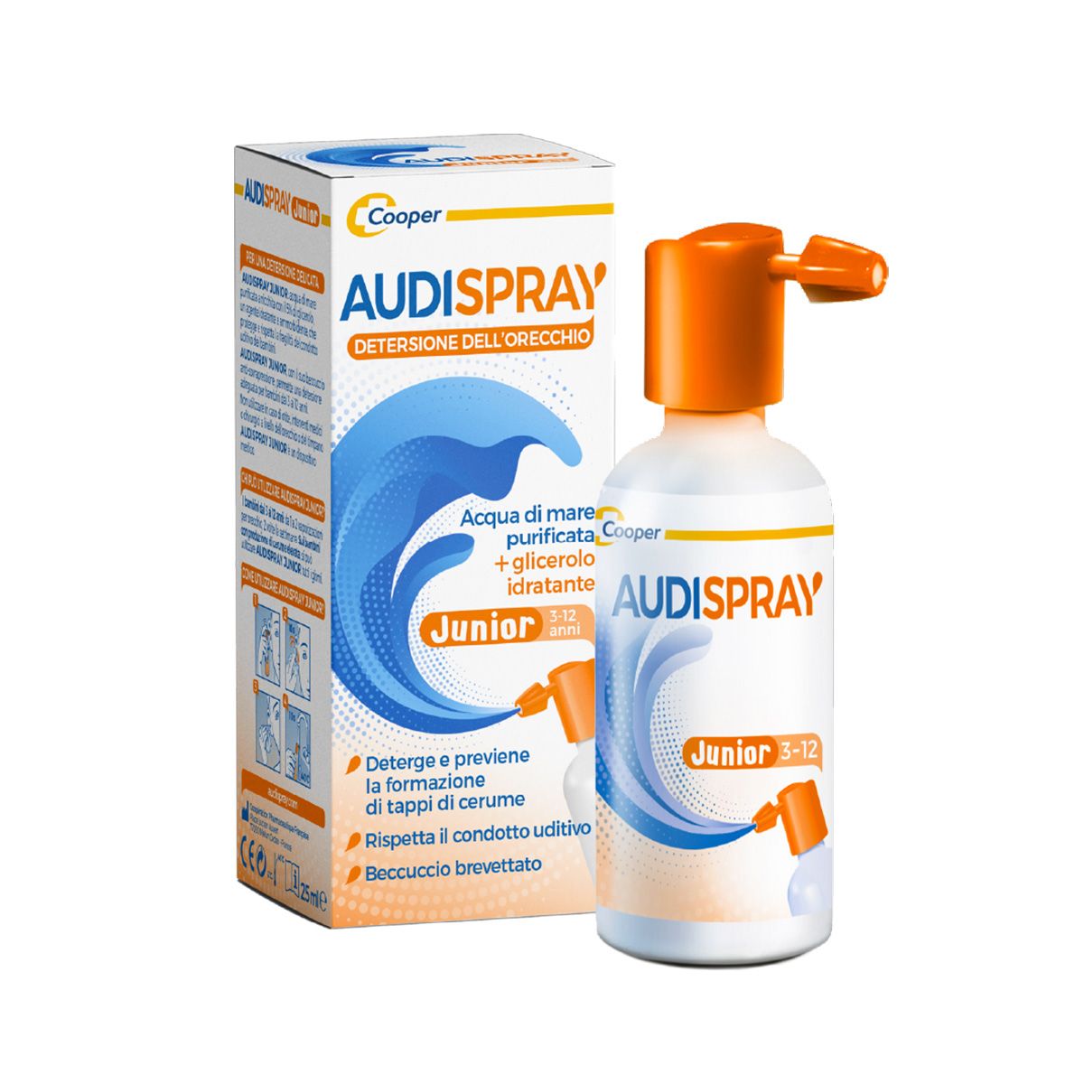 Audispray Junior Spray Igiene Orecchio 25ml