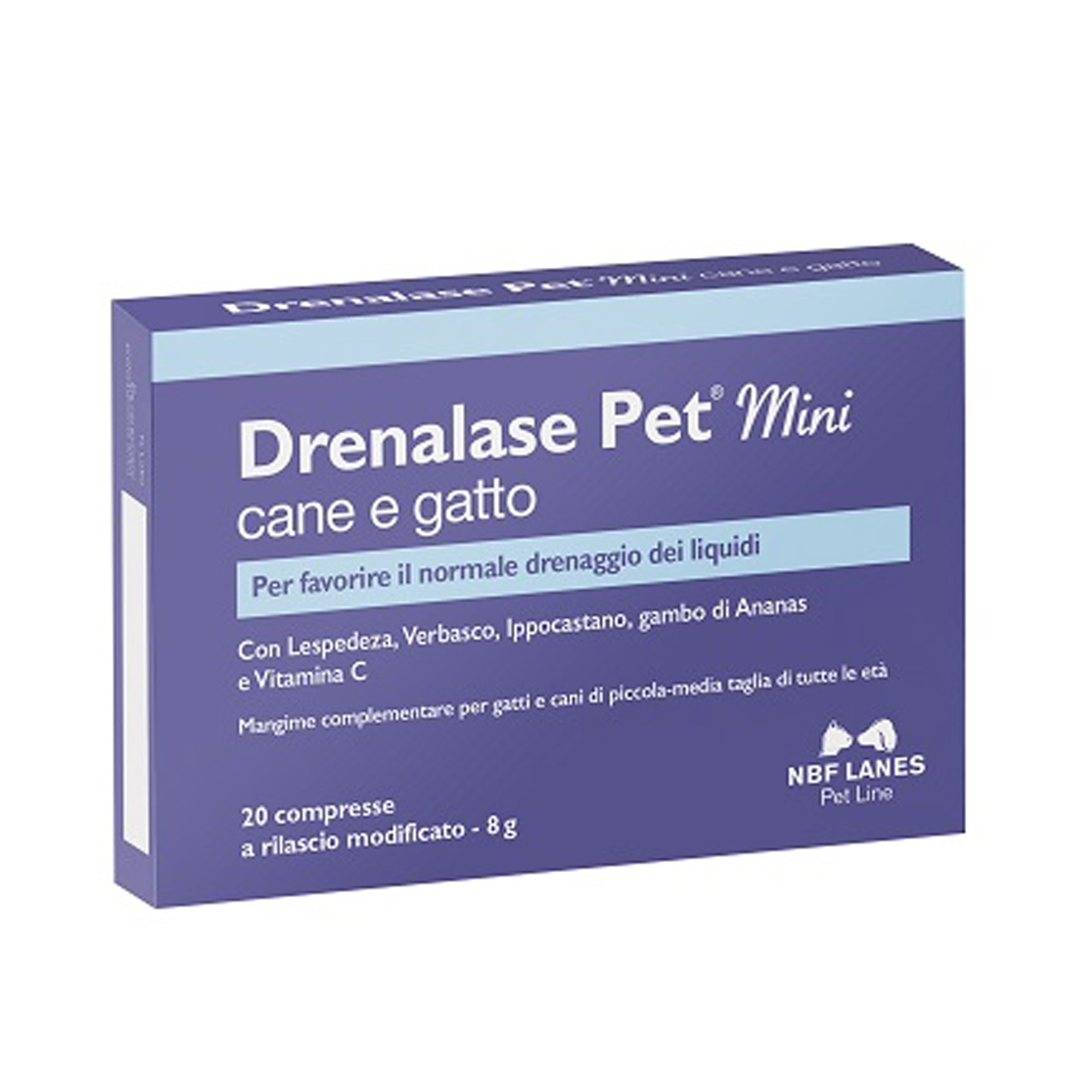 949922138 - DRENALASE PET MINI CANE GATTO 20 COMPRESSE - 0005244_1.jpg