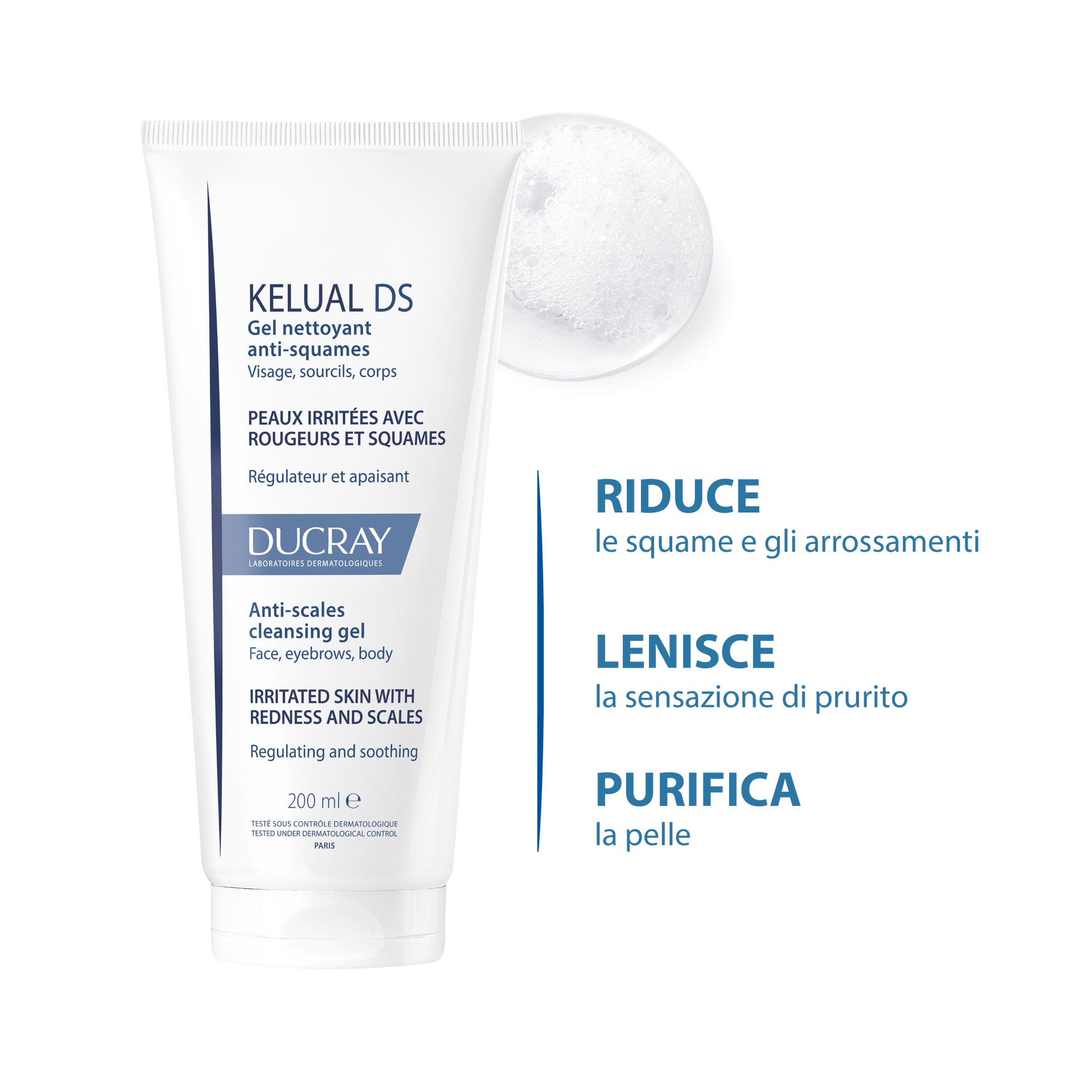 image - 986895807 - DUCRAY KELUAL DS GEL MOUSSE DETERGENTE 200 ML - 4768847_3.jpg