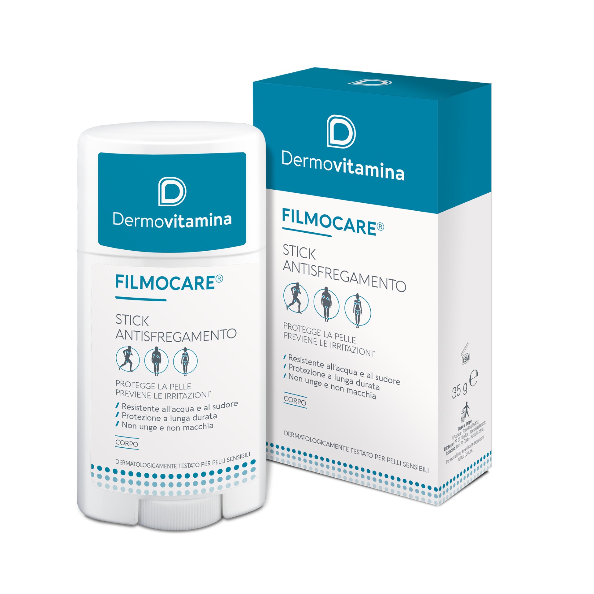 Dermovitamina Filmocare Stick Antisfregamento 35g