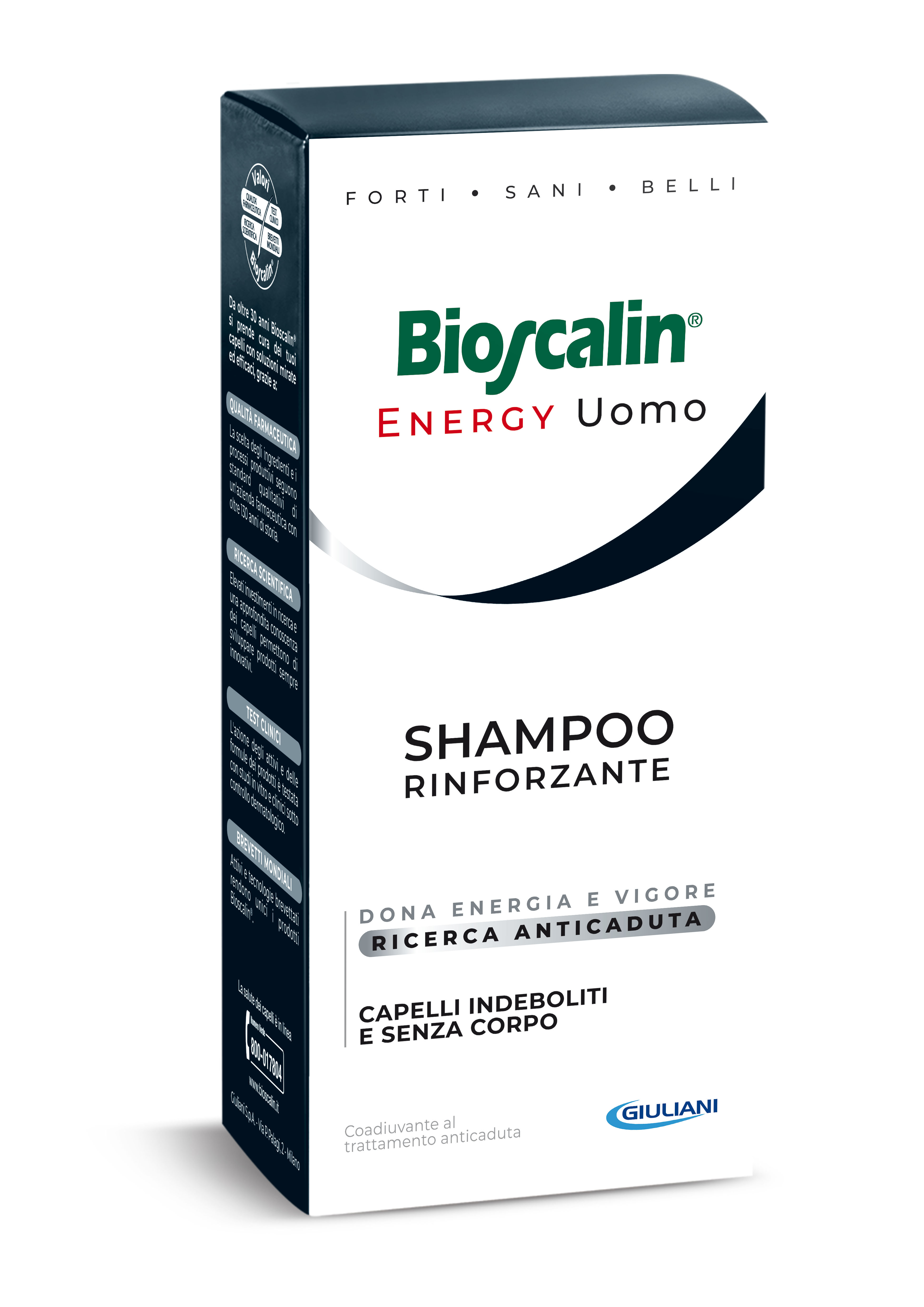 Bioscalin Energy Shampoo Rinforzante Uomo 200ml